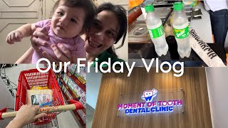 Brace Adjustment, Grocery & Merienda | Friday Vlog