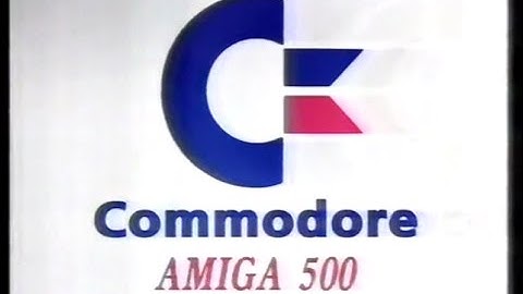 Commodore Amiga 500 TV Ad 1990