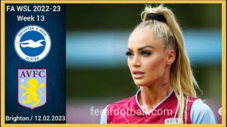 [2-6] | 12.02.2023 | Brighton Women vs Aston Villa Women | FA WSL 2022-23 Week 13