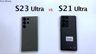 Samsung S23 Ultra Vs S21 Ultra - Speed Test