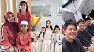 Sekitar gambar2 di hari raya artis2 malaysia,suka tgo psl n keluarga simple ja sejuk mata memandang