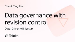 Better data governance with revision control workflows