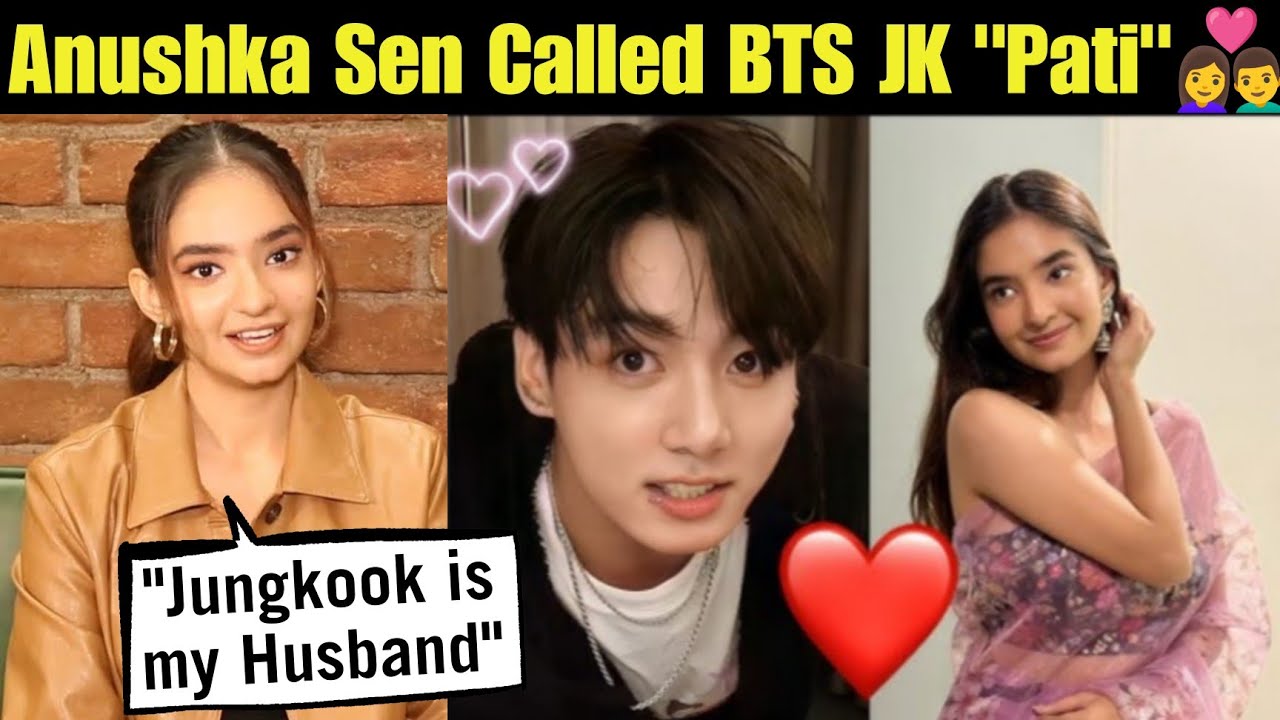 LIVE 🔴 "Jungkook is my Husband" - Anushka Sen 🇮🇳 BTS JK Connection with