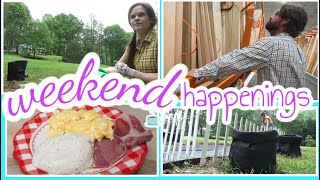 That came out of NOWHERE! | Grow Bag Planting, Cooking, and a Home Depot Run | Weekend Happenings