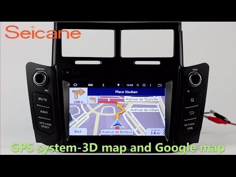 2005-2011 Toyota YARIS Bluetooth radio dvd player gps Sat Nav with USB SD HD TV