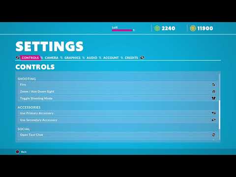 Game Controller Settings - Blankos Block Party (Private Beta)