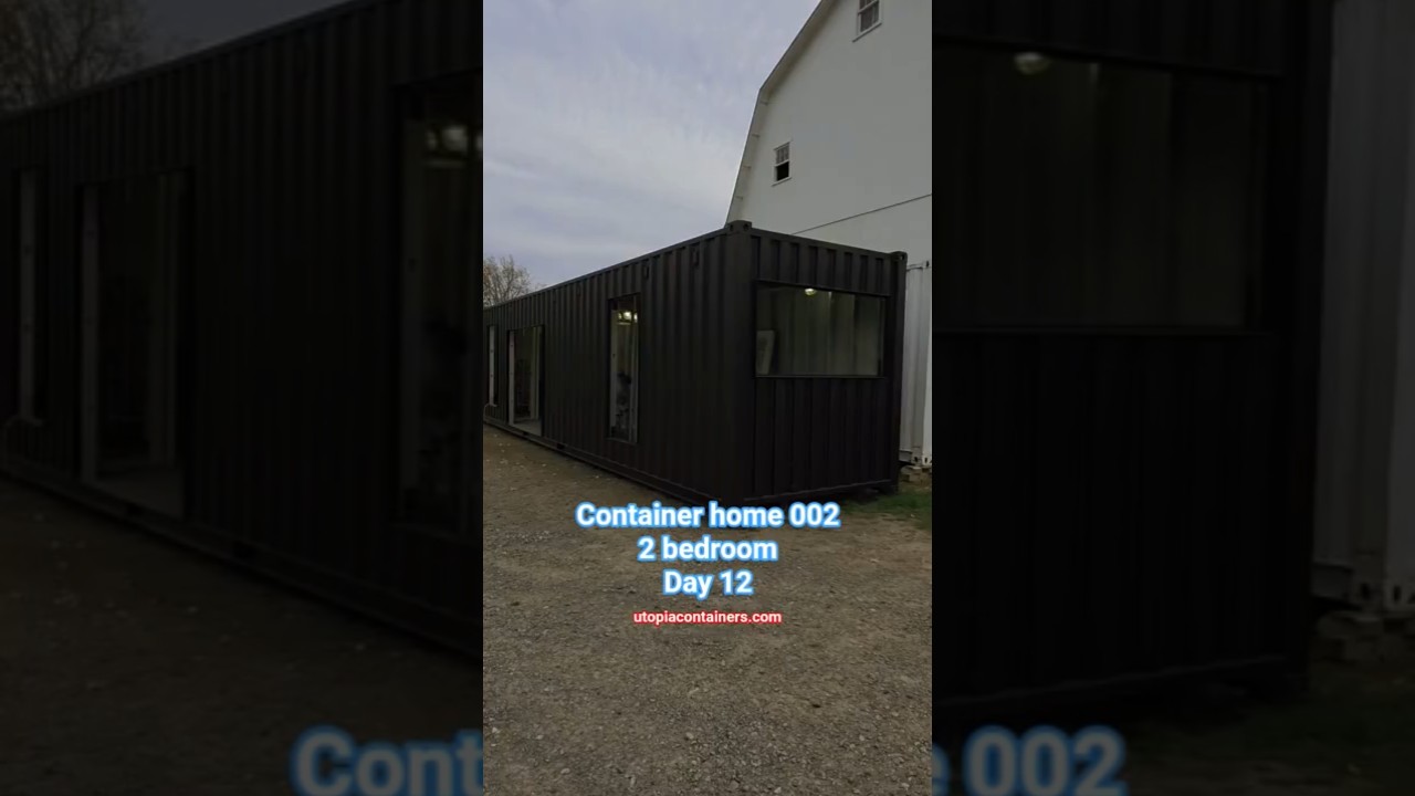 Дом из грузового контейнера 