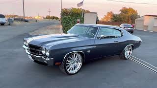 FOR SALE 1970 supercharged Restomod Chevelle. Call 9168567931 or victorylapclassics.net