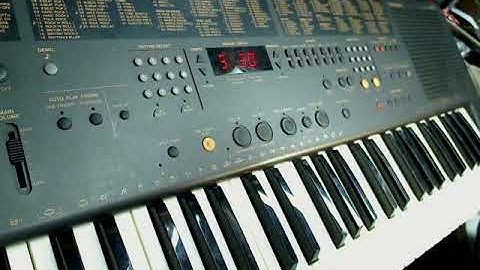 Technics KN-550 (DEMO songs)