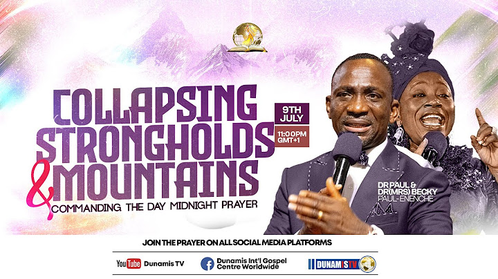 COMMANDING THE DAY MID NIGHT PRAYER||COLLAPSING STRONGHOLDS AND MOUNTAINS || 09-07-2025