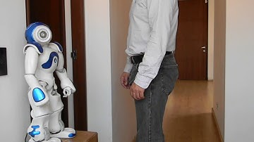 Nao robot tracking people