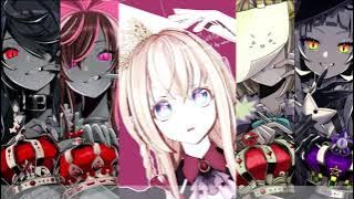 【GUMI】KING【Kanaria】 | Remix | ft. Kizuna AI, Shion, Nanana