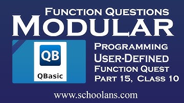 SEE Computer science || ODD or Even || IF ElSE in MODULAR programming || Part 15 ||