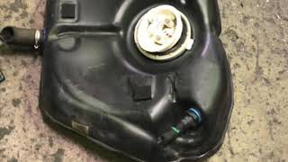 BMW Fuel tank leak