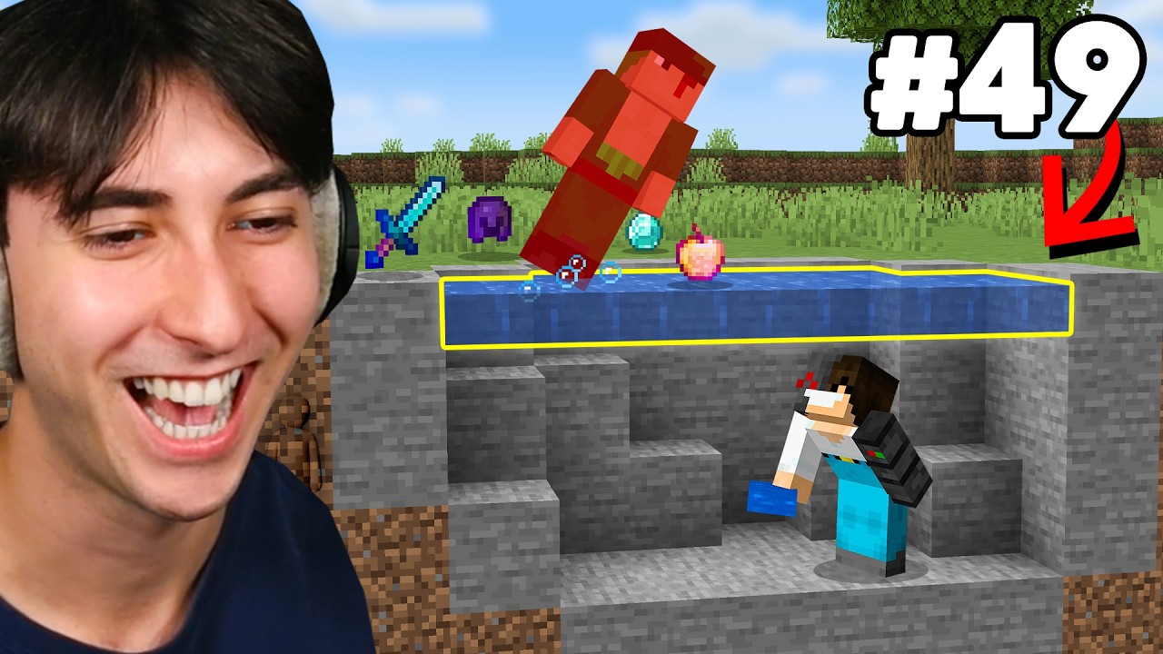 Testing 100 Ways to Fool Your Friends in Minecraft