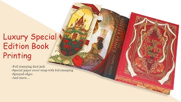 Luxury Special Edition Book Printing