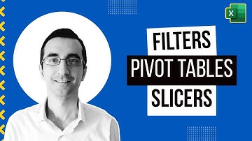Make your Pivot Tables interactive with Filters and Slicers!