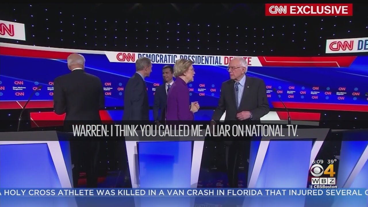 Elizabeth Warren Accused Bernie Sanders Of Calling Her A 'Liar On National TV'