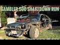 Gambler 500 Subaru Legacy offroad shakedown run