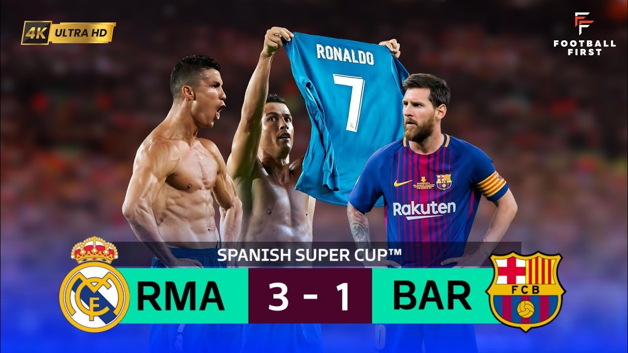 CR7 GOT HIS REVENGE ON MESSI WITH A REMARKABLE GOAL, SHOWING HIS  EXCEPTIONAL BODY SHAPE |SUPER CUP|
