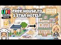 FREE HOUSE TO 5 STAR HOTEL in Toca Life World || Toca Boca New Update || NecoLawPie