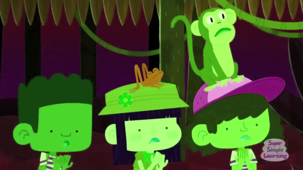 Super Simple Songs Run It's A Tiger Intro Logo Sponsored By Klasky Csupo 2001 Effects