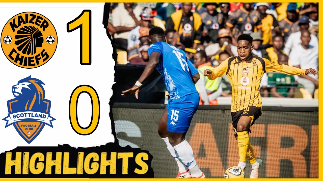 Kaizer Chiefs vs Scotland FC | Toyota Cup Highlights 