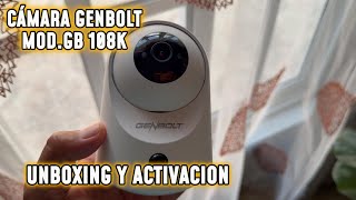 UNBOXING AND ACTIVATION OF THE GENBOLT CAMERA MODEL GB108K, SPECTACULAR