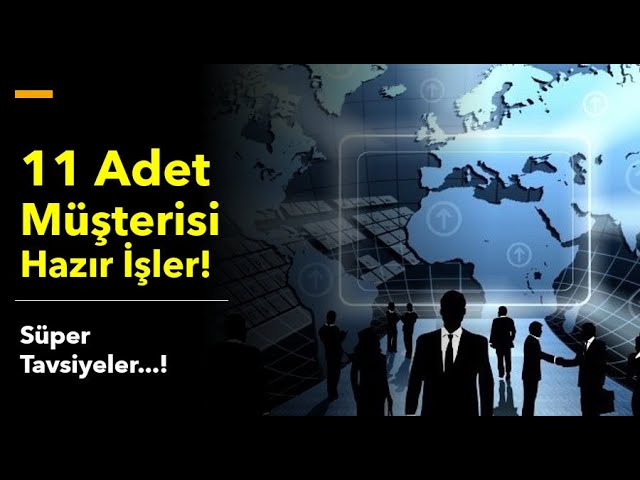 Alıcısı hazır işler