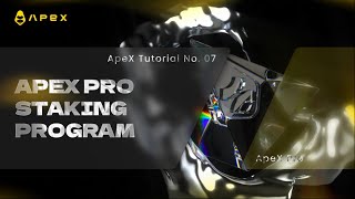 ApeX Pro Revenue Sharing — How to Stake $APEX & $esAPEX?