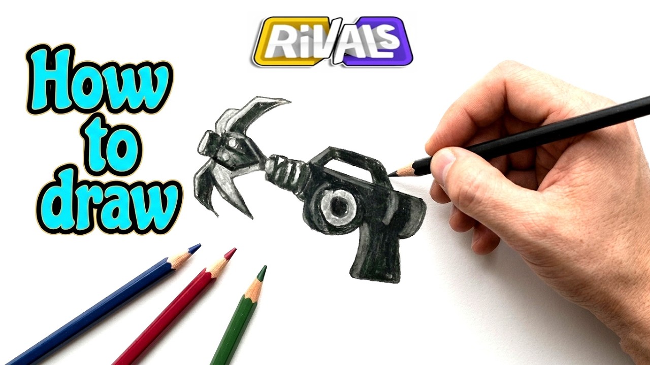Hard Rivals Drawing Roblox Rivals Drawing: How to Draw the Grappler Character Easily - YouTube