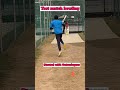 Test match bowling set up 🏏🔥😎#cricket #battingsession #fastbowling #shorts