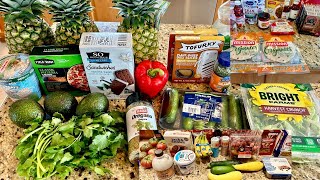 Weekly Vegan Grocery Haul/ Publix, Harris Teeter, & Food Lion/ Dinner Meal Plan
