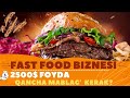 FAST FOOD BIZESINI BOSHLASH | QANCHA PUL KETADI? | QANCHA FOYDA? | QANDAY USKUNALARNI OLISH?