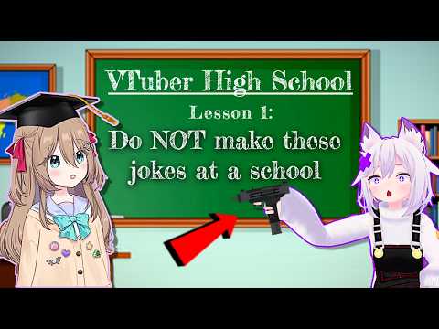Neuro sama and Filian go to my VTuber School