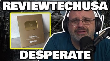 ReviewTechUSA DESPERATELY Wants His Play Button Back From Keemstar! Scams His Audience!