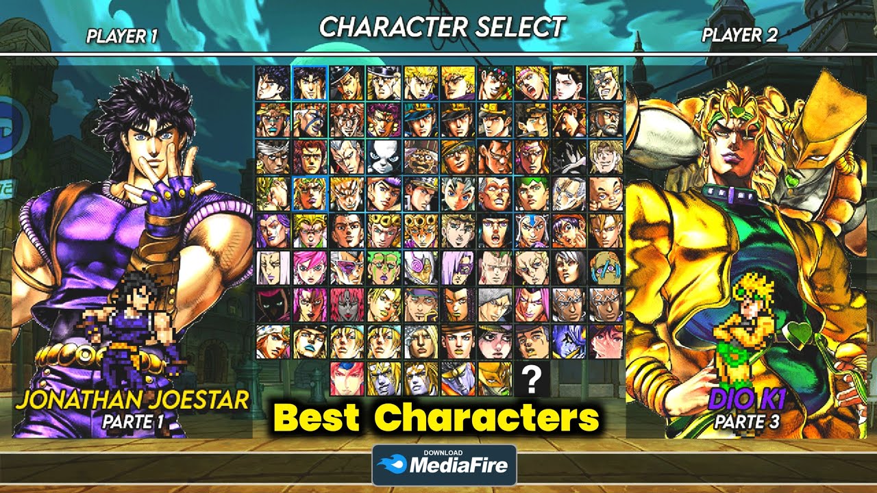 Jojo's Bizarre Adventure Mugen V6 Game [Android/PC] - YouTube