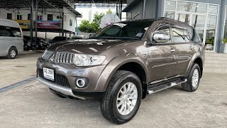 ป้ายแดงมือเดียวเข้าใหม่เลยครับPAJERO2.5GTปี2012การันตรีถํกใจผู้ใช้แน่นอน