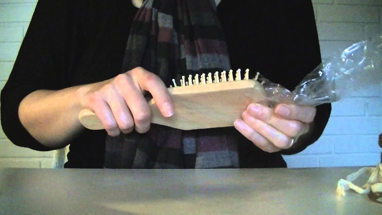 Wooden Hairbrush ASMR