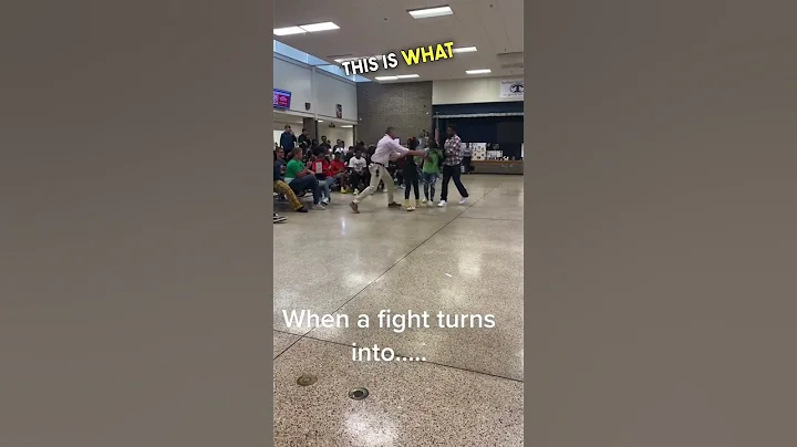 Students pretend to fight in order to surprise principal for her birthday ❤️