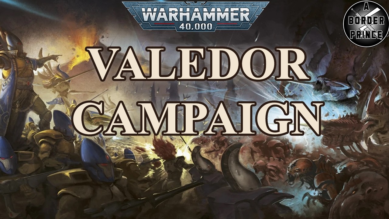 Warhammer 40k: The Valedor Campaign – Eldar vs Tyranids (Kraken + Leviathan Merger Stopped!)