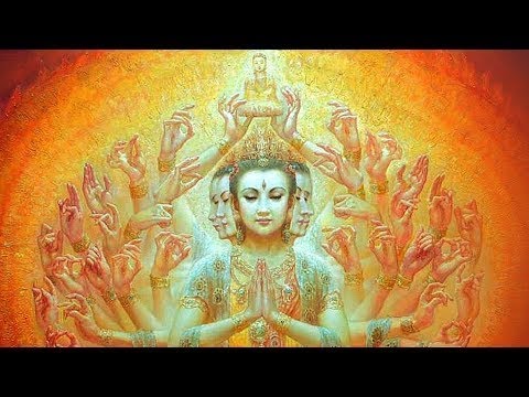 The Great Compassion Mantra SANSKRIT Lyrics 1 HOUR Tibetan Eleven Faced Avalokitesvara Dharani