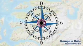 Kompass Rose - Topokartet.no