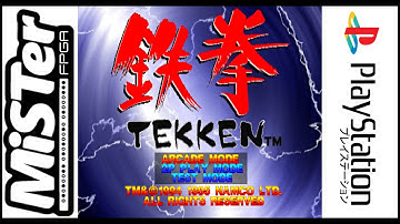Tekken (MiSTer FPGA - Playstation - PSX FPGAzumSpass) 1440p 60fps