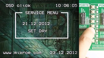 mikroElektronika - OSD click example