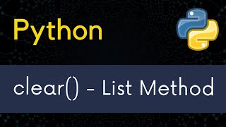 Famous clear() method in python list Profile