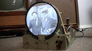 A quick look inside a Vintage 1949 Admiral TV