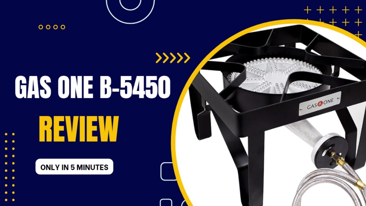 GAS ONE B5450 BURNER REVIEW YouTube