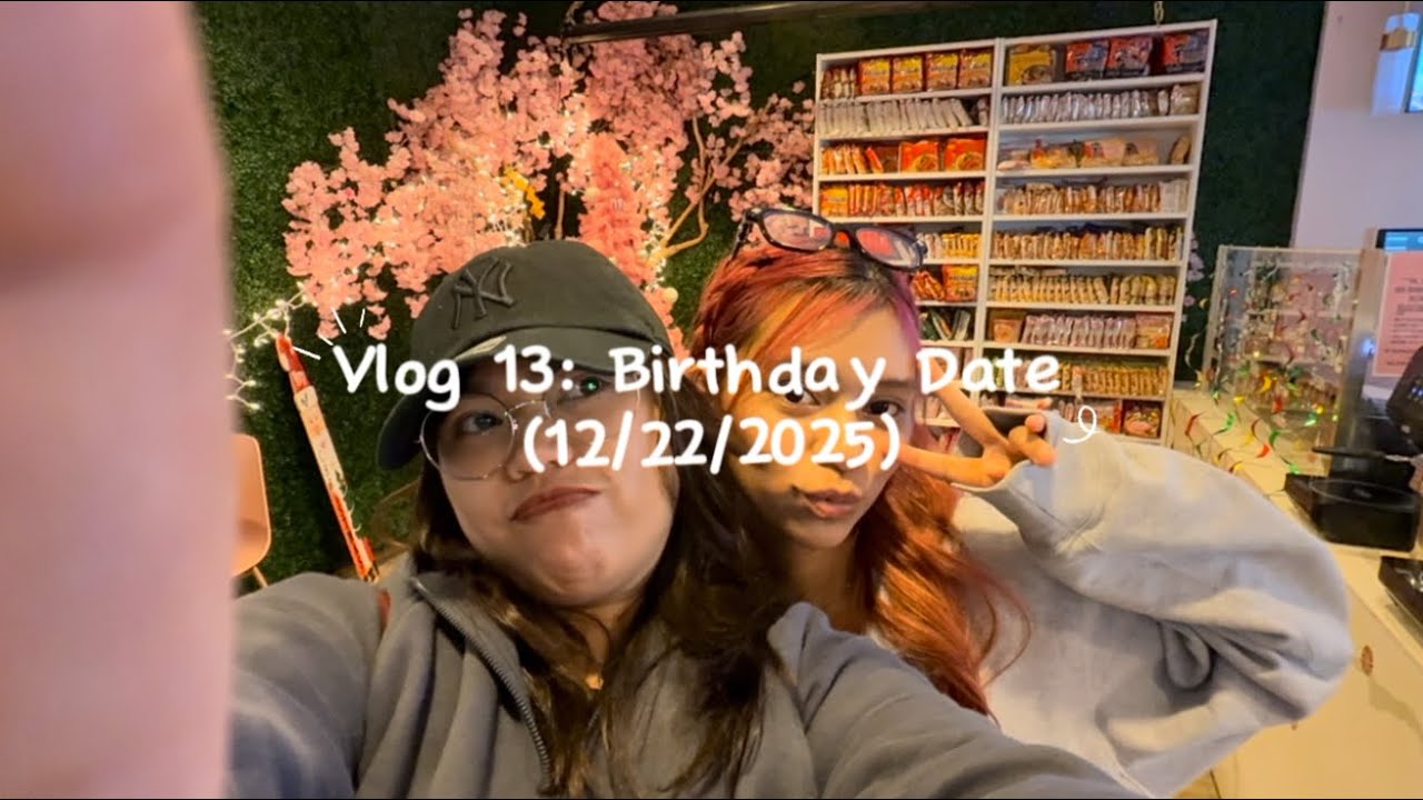 Vlog 13: Birthday Date (Color Me Mine/Pete’s Brewhouse & Tomo Tea House) 💕
