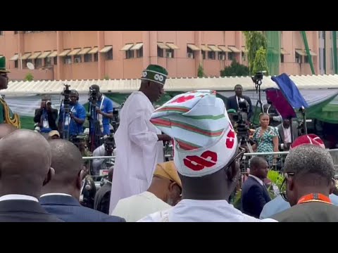An Rantsar Da Bola Tinubu A Matsayin Shugaban Kasar Najeriya - YouTube
